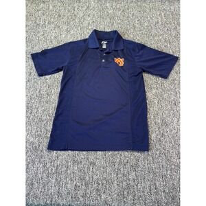 Auburn Tigers Polo Shirt Mens Small Navy P2 by Pro Player NCAA Football Sports